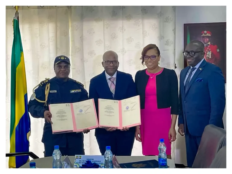 Signature d’un accord entre Cybastion et le gouvernement gabonais, pour renforcer l'infrastructure numérique et pour la formation d’une main-d'œuvre numérique.