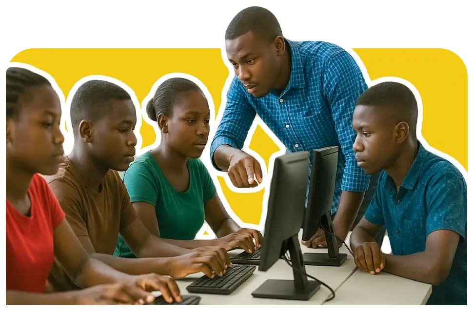 Des jeunes africains qui se forment, se connectent pour transformer leur avenir avec Africa Digiempower